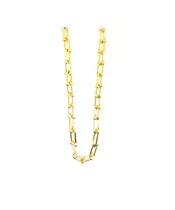 Glasses Horseshoe Link Chain - Casting Gold