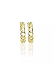 Hoop Earrings Gourmet - Silver 925