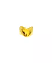 Ring Thick Minimal – Silver 925 and Gold Plated