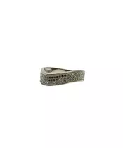 Silver 925 - Ring with Black Zircons