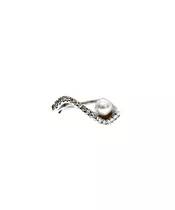 Silver 925 Ring - Pearl and Zircons