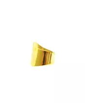 Ring Thick Minimal - Silver 925 and Gold Plated