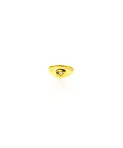 9ct Gold Ring - Starburst Signet