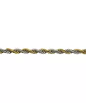 Bracelet Thick Rope Double Color - Stainless Steel