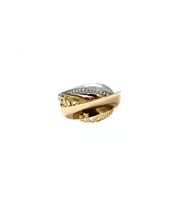 Three colors 9ct Gold Ring