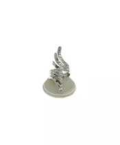 Hammered Wing Ring - Silver 925