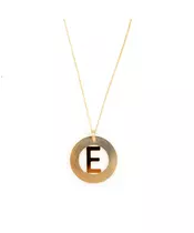 Circles of Love - Letter inside - 18ct Gold