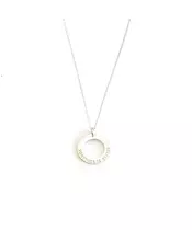 Together is better Necklace - 9ct White Gold