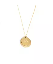 Circles of Love - 3 Names Glossy - 9ct Gold