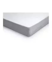 Μονό Σεντόνι από Βαμβακερό Σατέν με Λάστιχο 90 x 200 cm Χρώματος Λευκό Primaviera Deluxe 8720105609954