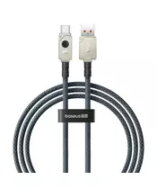 Baseus Cable USB-C to USB-A Unbreakable Braided 100W 1.0m White