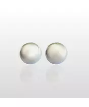 Half Ball Earrings - Stainless Steel