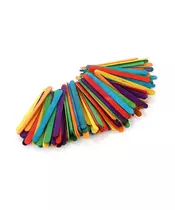 Χρωματιστά Ξυλάκια Παγωτού Craft Accessories 50pcs