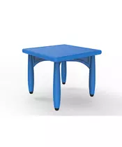 Plastic Legs Τετράγωνο παιδικό τραπεζάκι - Μπλε
