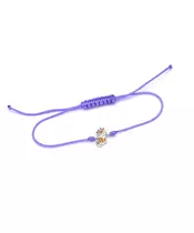 Kids' bracelet cat - Silver 925 and Gold Plated