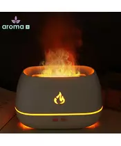 Flame Aroma Diffuser (White)