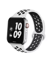 Apple Watch White&Black Band-Apple Watch 7 45mm