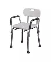 Αντιολισθητική Καρέκλα Μπάνιου με Ρυθμιζόμενο Ύψος HOMCOM 72-0007