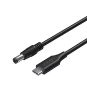 Unitek UCL USB-C to DC Cable 1.8m 65W for Toshiba-Asus 5.5x2.5mm C14116BK