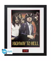 AC/DC HIGHWAY TO HELL 12'' X 16'' COLLECTOR PRINT