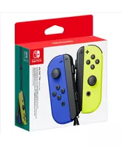 NINTENDO OFFICIAL SWITCH JOY-CON LEFT + RIGHT CONTROLLERS NEON BLUE / NEON YELLOW