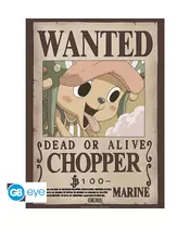 ABYSSE ONE PIECE - WANTED CHOPPER POSTER CHIBI (52X38cm)