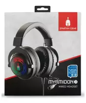 SPARTAN GEAR - MYRMIDON 3 WIRED HEADSET (Complatible with PC,PS4,PS5,XBOXONE,XBSX,SWITCH)
