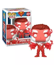FUNKO POP! HEROES: DC SUPER HEROES - SUPERMAN (RED) (Convention Limited Edition) #437 VINYL FIGURE