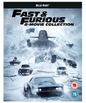 FAST & FURIOUS: 8-MOVIE COLLECTION (BLU-RAY)
