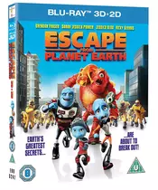 ESCAPE FROM PLANET EARTH (BLU RAY + 3D)