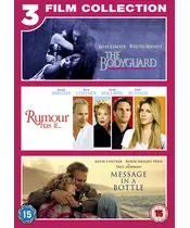 THE BODYGUARD / RUMOUR HAS IT / MESSAGE IN A BOTTLE {3 FILM COLLECTION} (DVD)