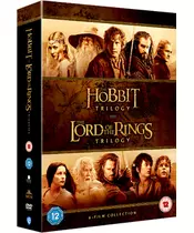 MIDDLE EARTH COLLECTION - HOBBIT TRILOGY + LORD OF THE RINGS TRILOGY {6 - FILM COLLECTION}  (DVD)