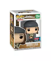 FUNKO POP! TELEVISION: PARKS AND RECREATION - MONA-LISA (SAPERSTEIN) (2022 Fall Convention Limited Edition) #1284 VINYL FIGURE