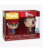 FUNKO VYNL RUSHMORE - MAX FISCHER + HERMAN BLUME (2018 Fall Convention Limited Edition) VINYL FIGURE