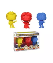 FUNKO POP! 3-PACK: ROCKS - THE POLICE (Limited Edition Colours)  VINYL FIGURE