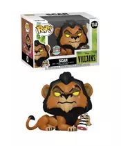 FUNKO POP! DISNEY VILLAINS: LION KING - SCAR (WITH MEAT) (Speciality Series Limited Edition) #1144 VINYL FIGURE