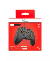 UNTER CONTROL  NINTENDO SWITCH WIRED CONTROLLER 3M BLACK