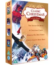 CLASSIC CHRISTMAS - THE SOUND OF MUSIC / A CHRISTMAS CAROL / MIRACLE ON 34TH STREET / CHITTY CHITTY BANG BANG {4 FILM BOXSET} (DVD)