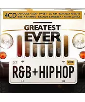 VARIOUS ARTISTS - GREATEST EVER R&B + HIP HOP (4CD)