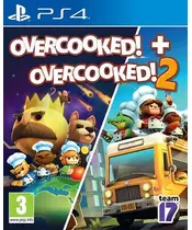OVERCOOKED! + OVERCOOKED! 2 - DOUBLE PACK (PS4)