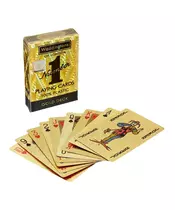 WINNING MOVES: WADDINGTONS No.1 - GOLD PLAYING CARDS