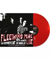 FLEETWOOD MAC - LIVE AT THE RECORD PLANT 1974 (LP RED VINYL)