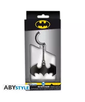ABYSSE DC BATMAN - BATARANG METAL 3D KEYCHAIN