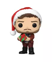 FUNKO POP! MARVEL: THE GUARDIANS OF THE GALAXY HOLIDAY SPECIAL - STAR-LORD #1104 BOBBLE-HEAD VINYL FIGURE