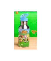 PALADONE ANIMAL CROSSING METAL WATER BOTTLE WITH STRAW 500ML