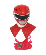 DIAMOND SELECT TOYS LEGENDS IN 3D: MIGHTY MORPHIN POWER RANGERS - RED RANGER BUST 1/2