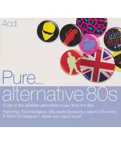 VARIOUS - PURE... ALTERNATIVE 80'S (4CD)