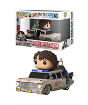 FUNKO POP! RIDES: GHOSTBUSTERS AFTERLIFE - ECTO-1 WITH TREVOR #83 VINYL FIGURE
