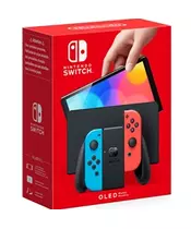 NINTENDO SWITCH CONSOLE OLED NEON BLUE/RED JOY CON