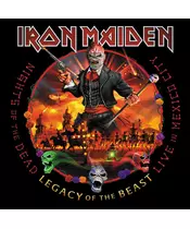 IRON MAIDEN - NIGHTS OF THE DEAD, LEGACY OF THE BEAST : LIVE IN MEXICO CITY (3LP VINYL LTD)